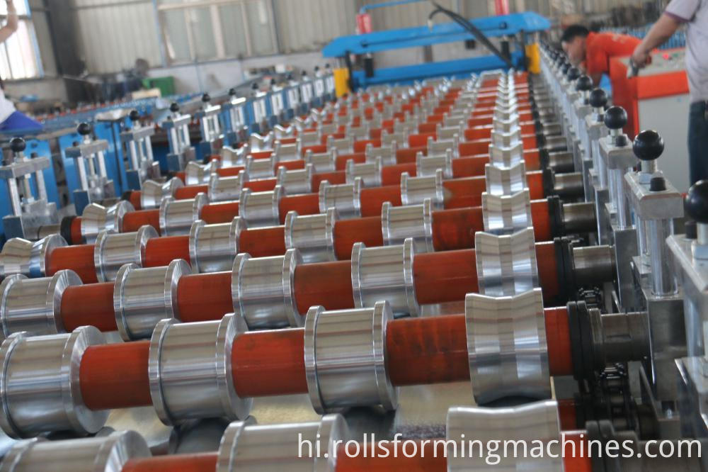 उच्च गुणवत्ता एकल परत Trapezoid रोल बनाने की मशीन High Quality Single Layer Trapezoid Roll Forming Machine